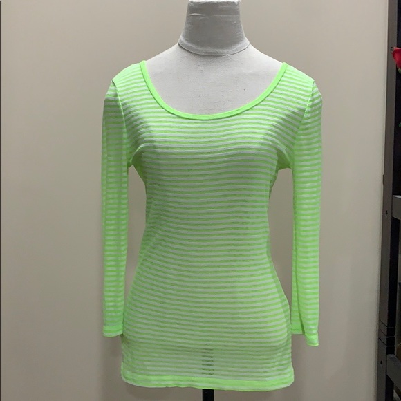 Neon striped top - Picture 1 of 8